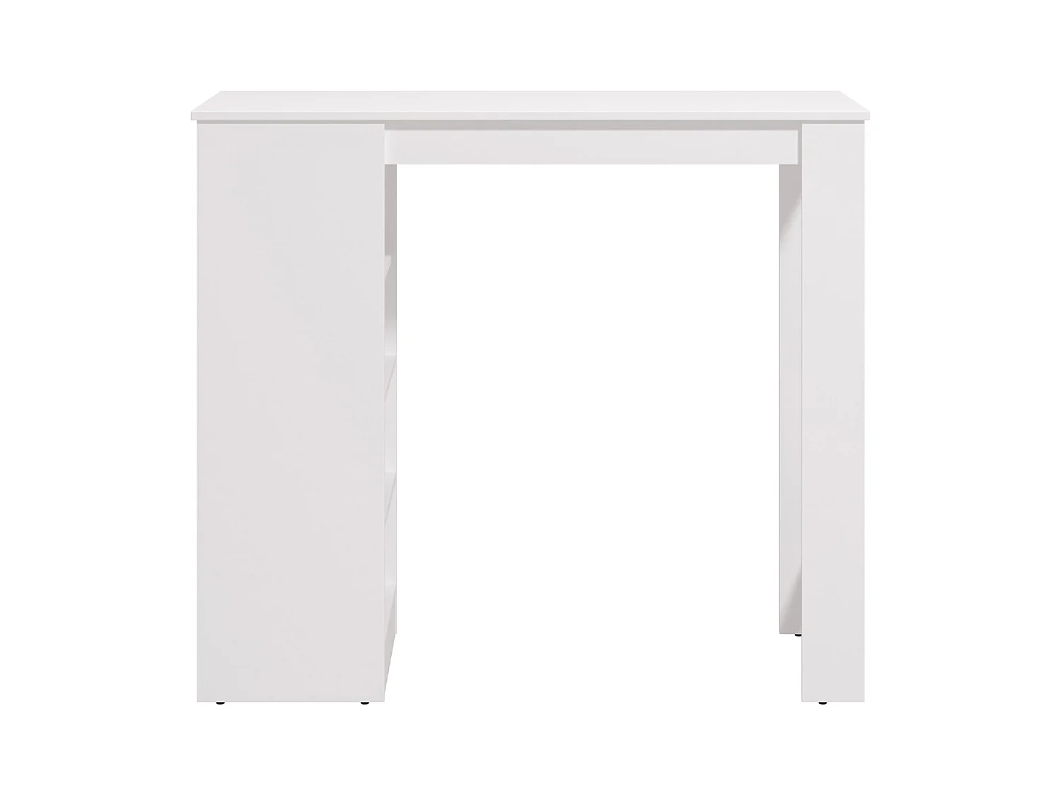 Bartisch 120x50 cm Weiß