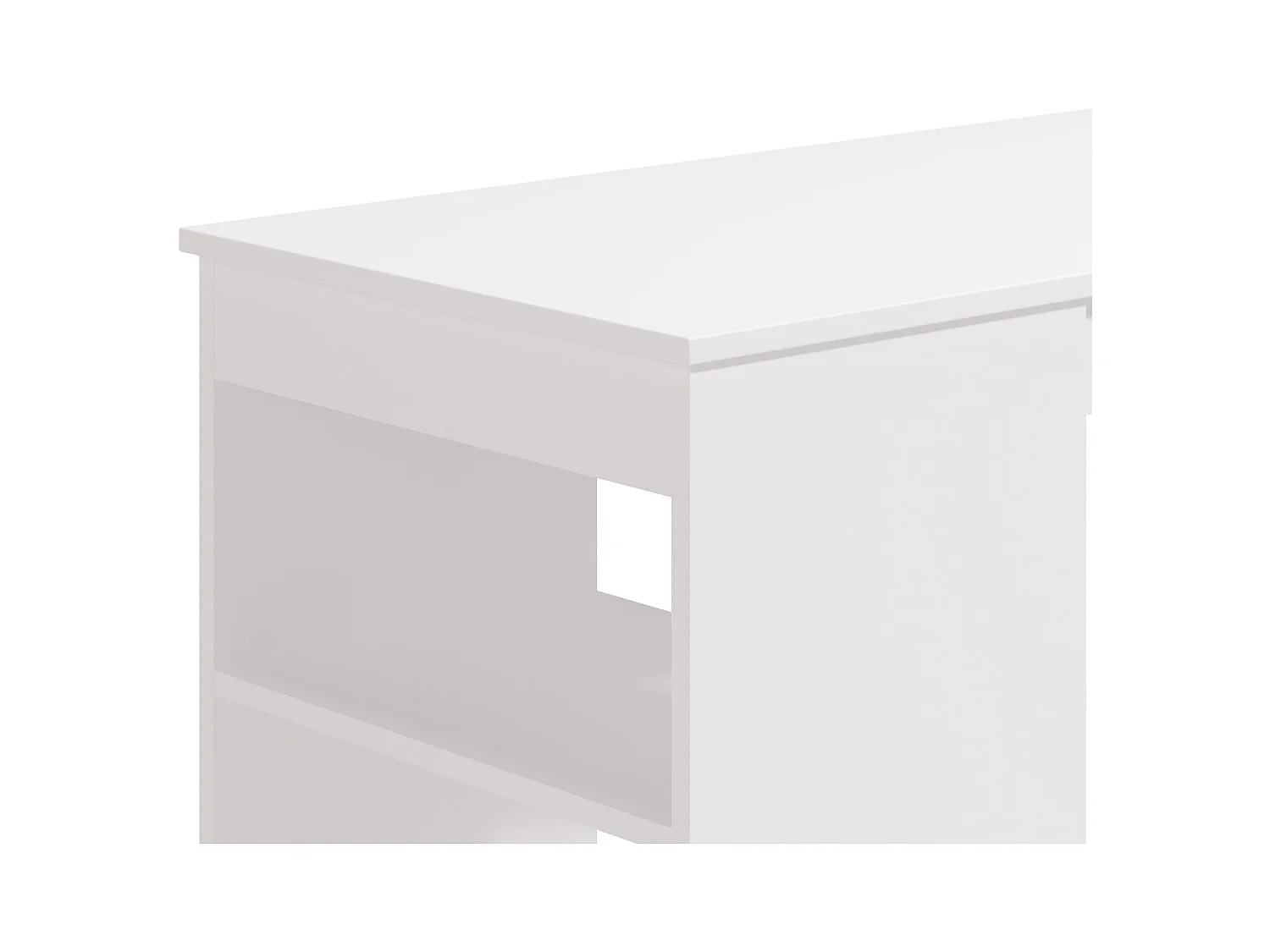 Bartisch 120x50 cm Weiß