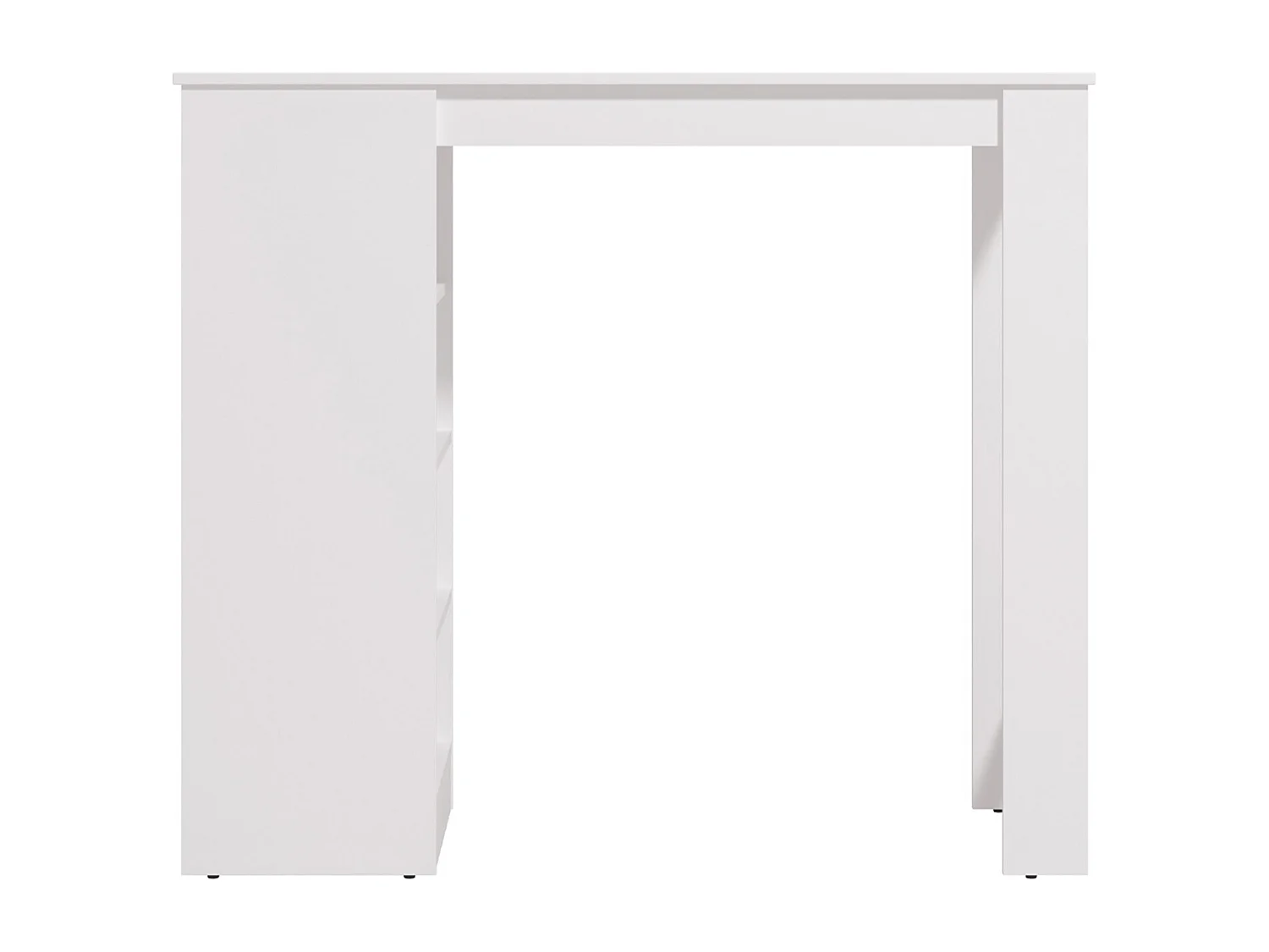 Bartisch 120x50 cm Weiß