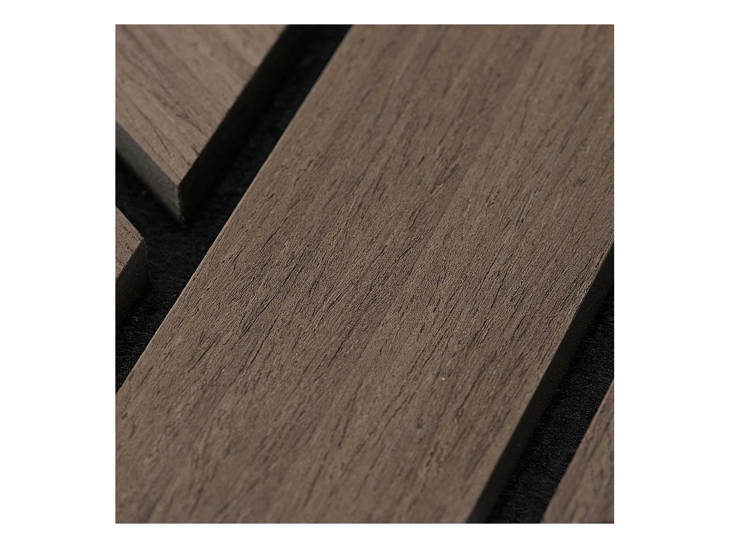 Panneaux Acoustiques 30x26 cm Marron Hexagone en Nid d'Abeille