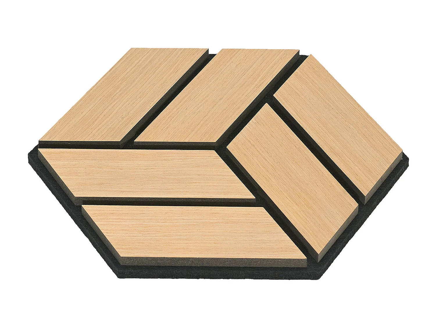 Akustikpaneele 30x26 cm Eiche 20-teiliges Set 3D