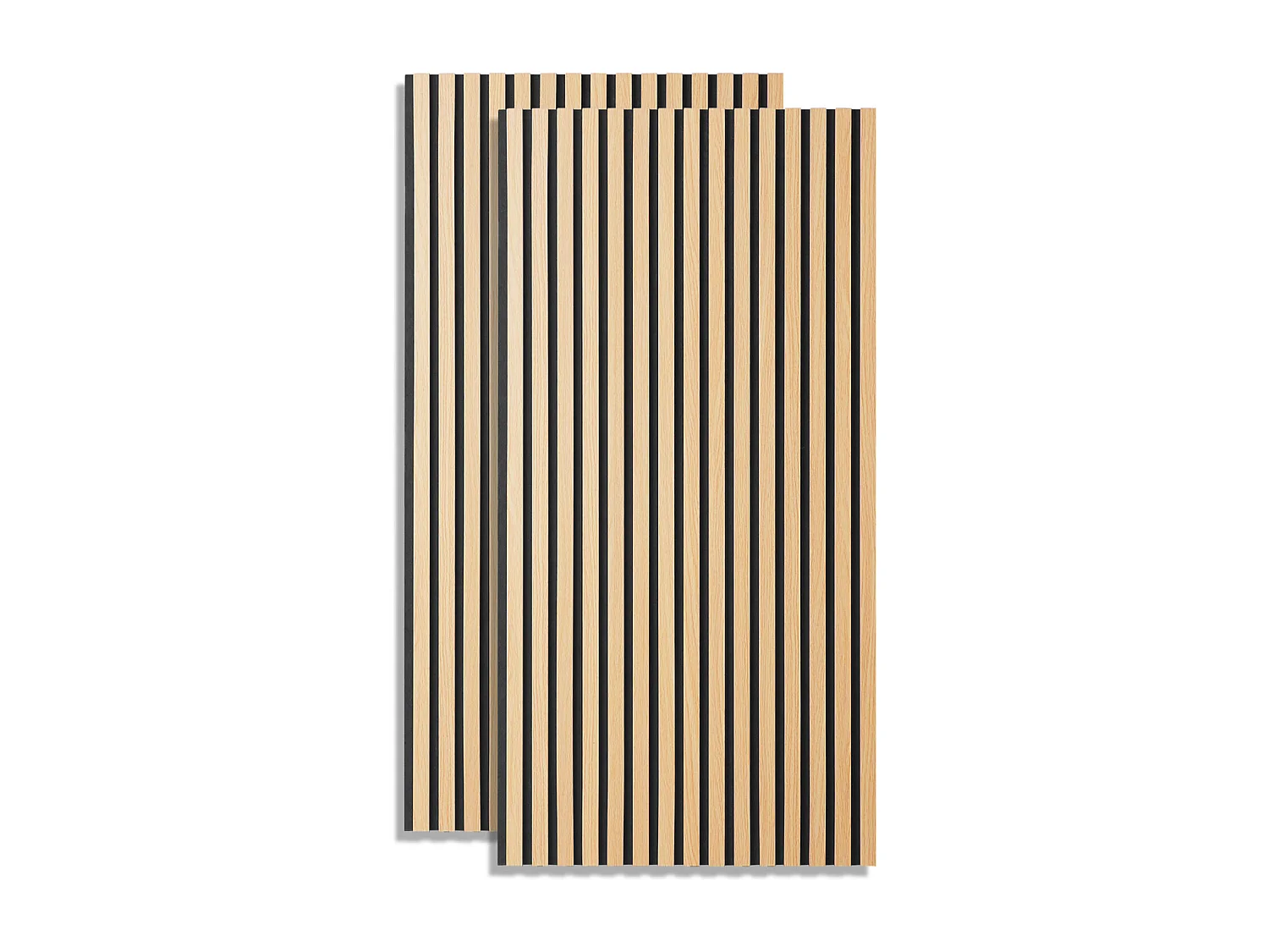 Wandpaneele 60x120x2,5 cm natürliche akustische Schallabsorberpaneele