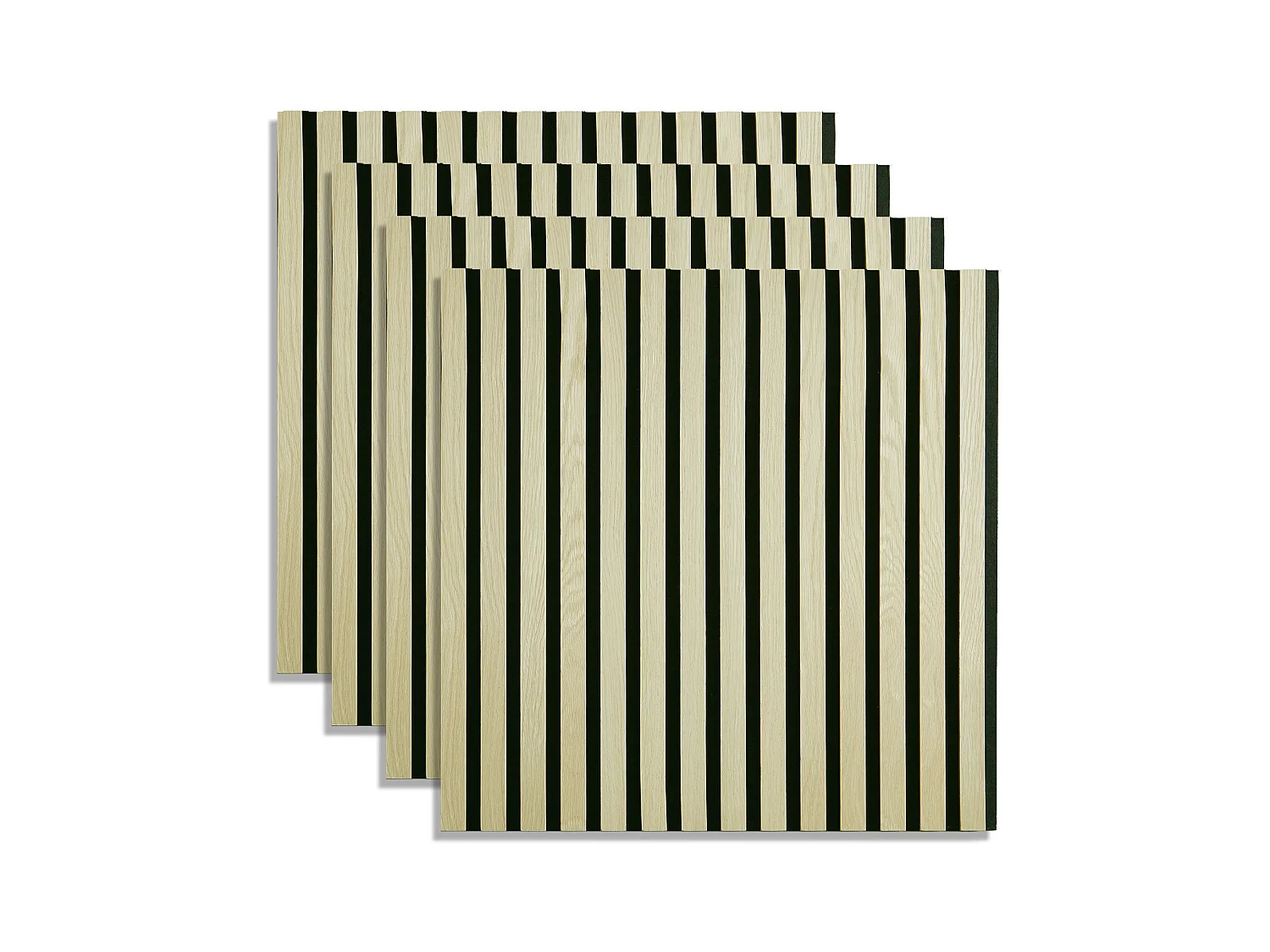 Panneaux muraux 60x120x2,5 cm panneaux acoustiques naturels