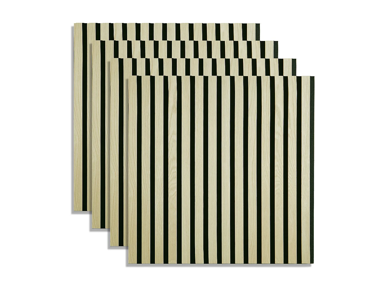 Wandpaneele 60x120x2,5 cm natürliche Akustikpaneele