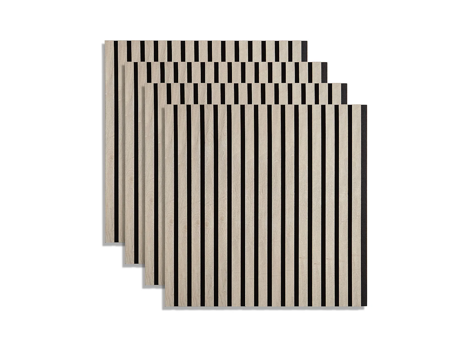 Panneau mural 60x60x2,5 cm gris