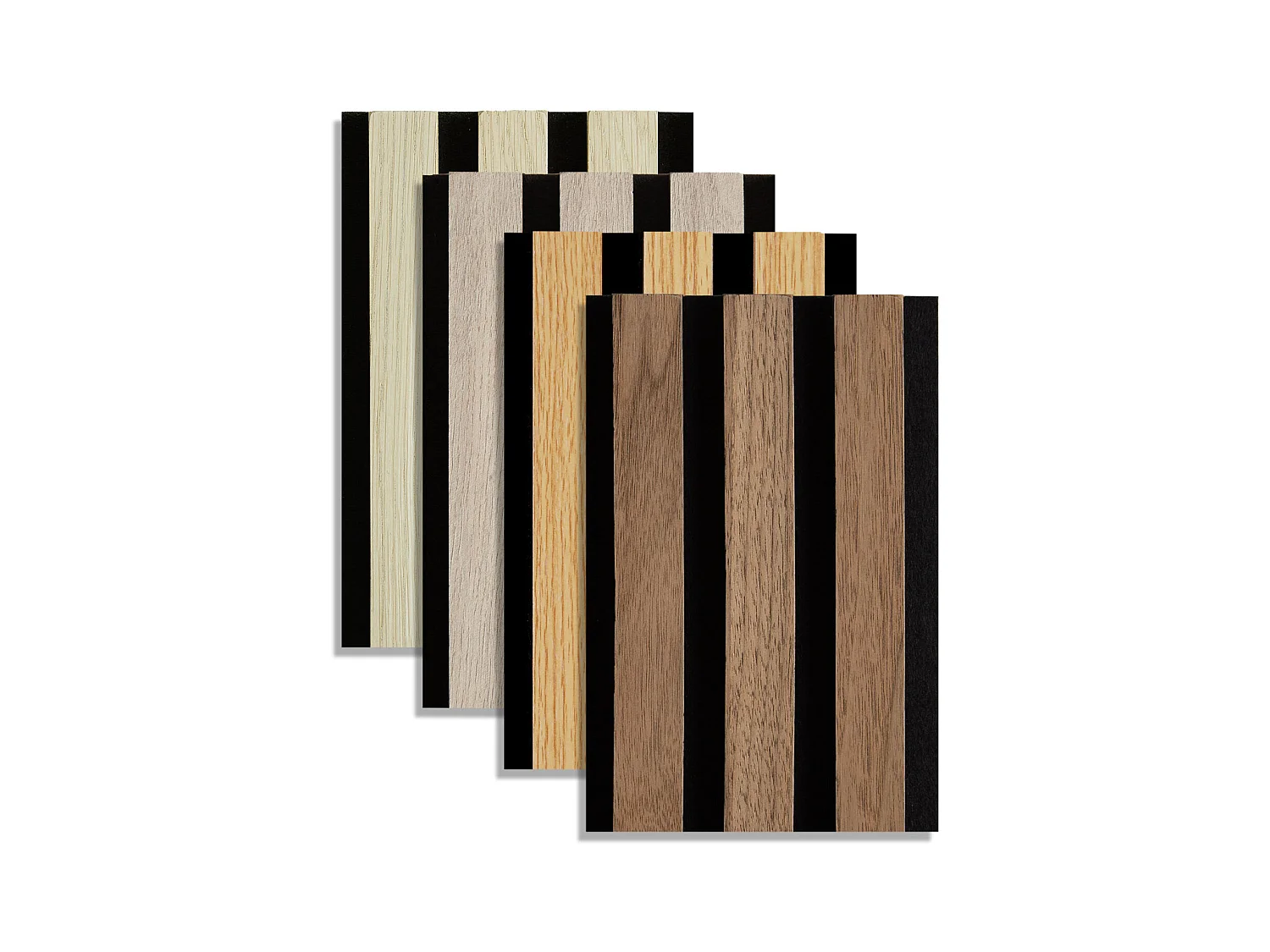 Panneaux muraux 11,5x19x2,5 cm naturel brun gris crème