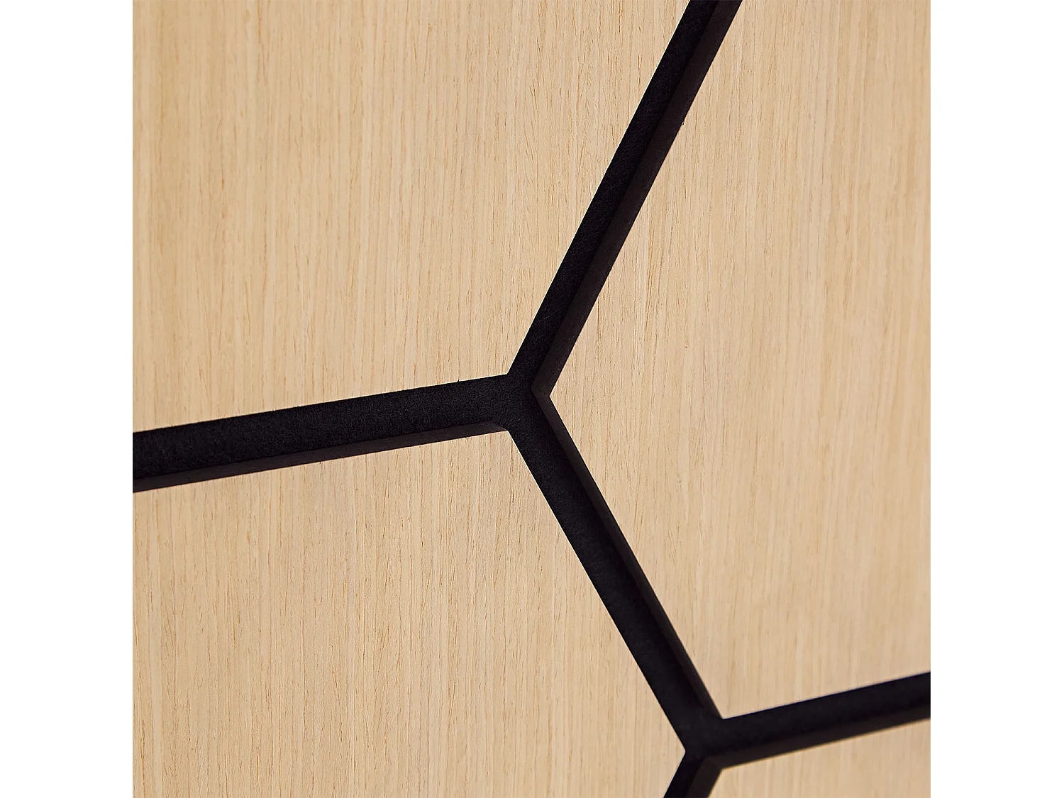 Panneaux muraux 62x76 cm Hexagone Naturel