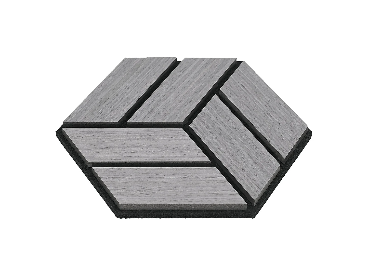Panneaux Acoustiques 30x26 cm Gris Ensemble de 20 pièces 3D