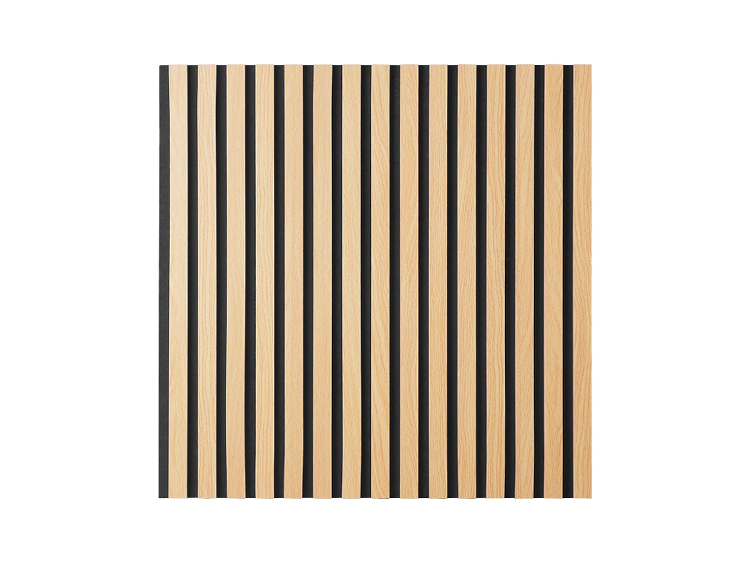 Panneau mural 60x60x2,5 cm panneau acoustique naturel pour son