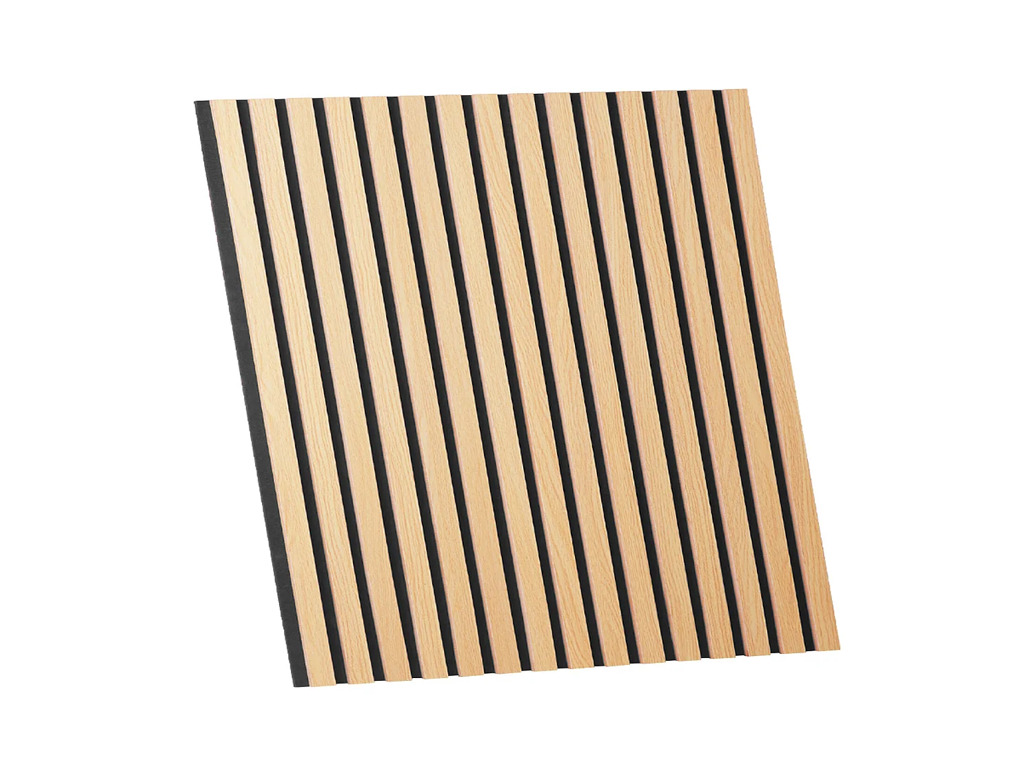 Panneau mural 60x60x2,5 cm panneau acoustique naturel pour son