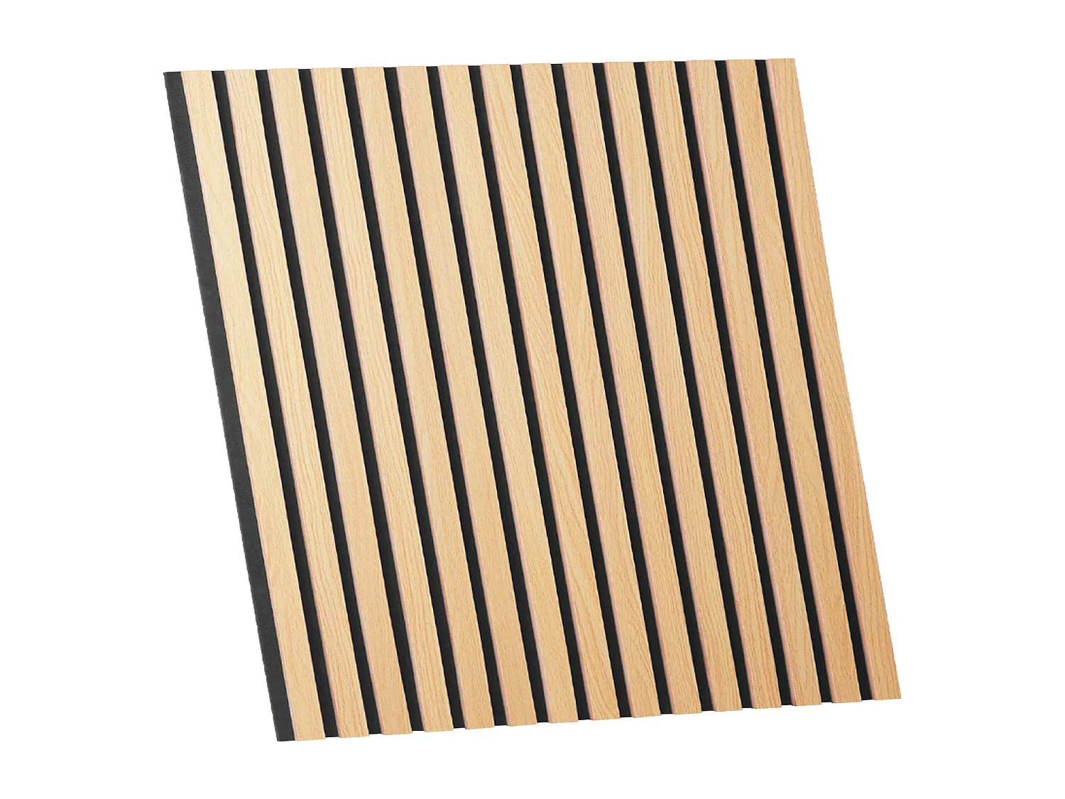 Panneau mural 60x60x2,5 cm panneau acoustique naturel pour son