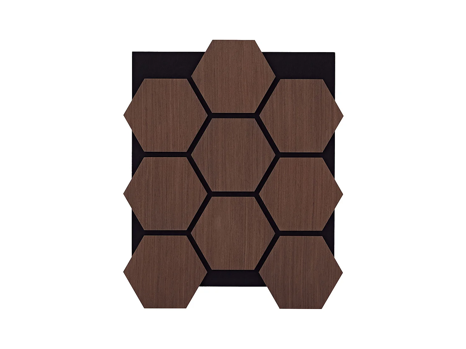 Panneau mural 62x76x2 cm marron