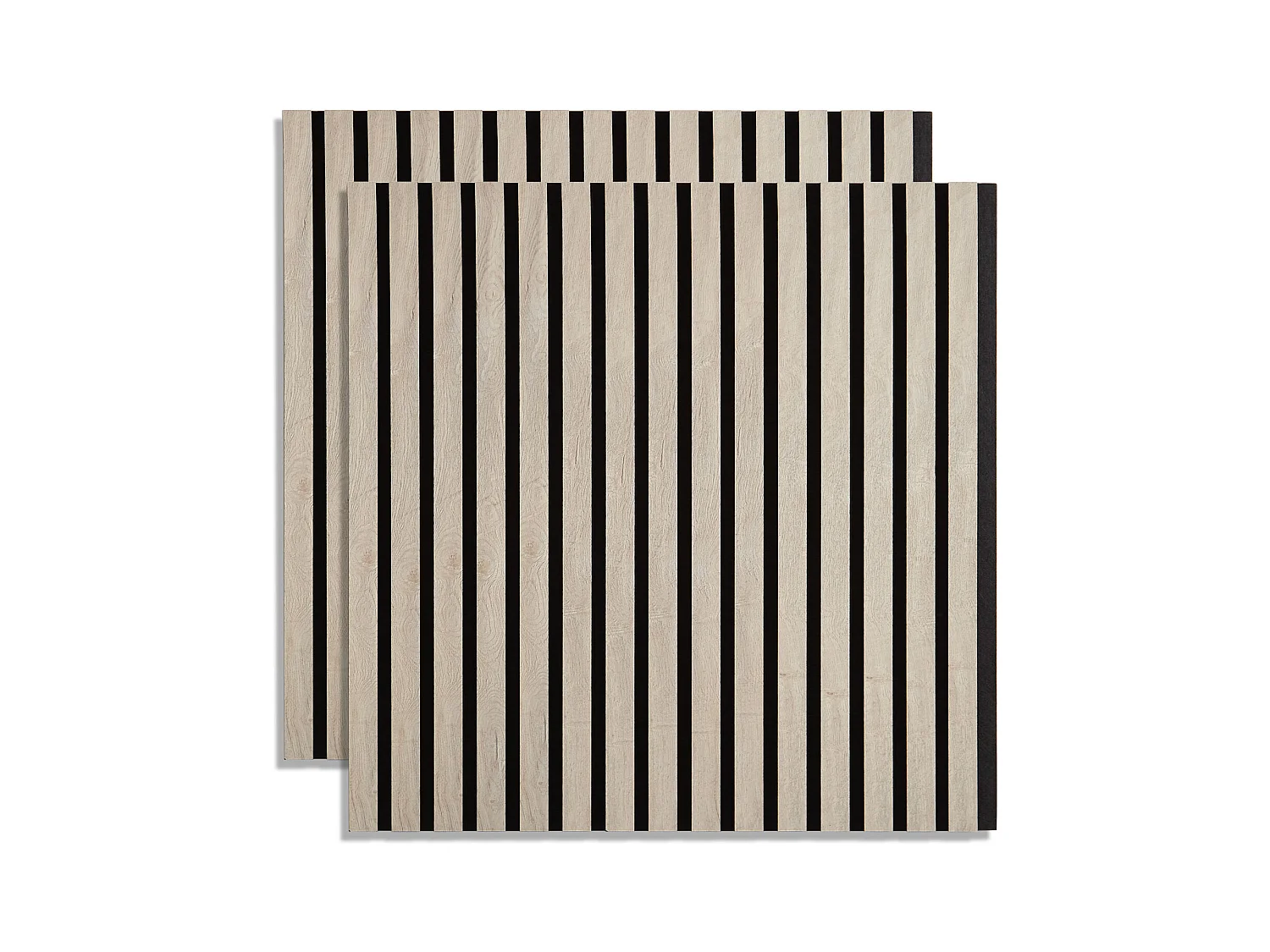 Panneaux muraux 60x60x2,5 cm gris