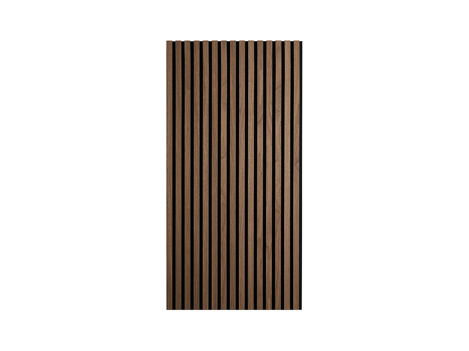 Panneau mural 60x120x2,5 cm panneau acoustique sonore marron