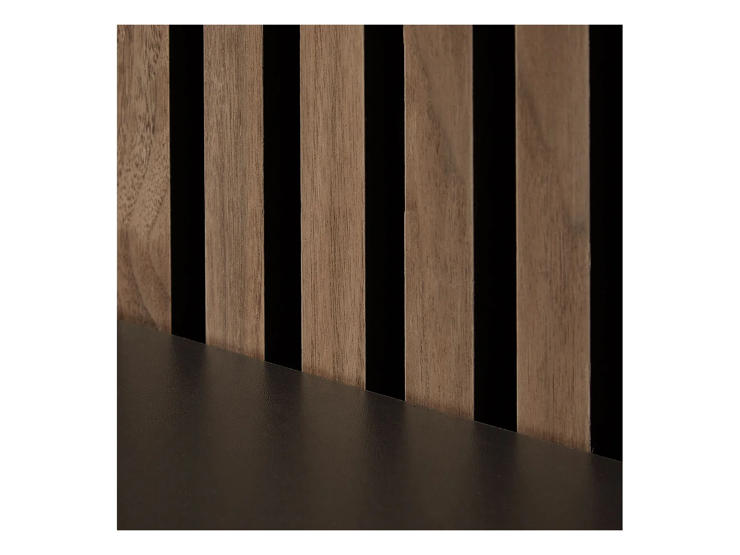 Panneau mural 60x120x2,5 cm panneau acoustique sonore marron