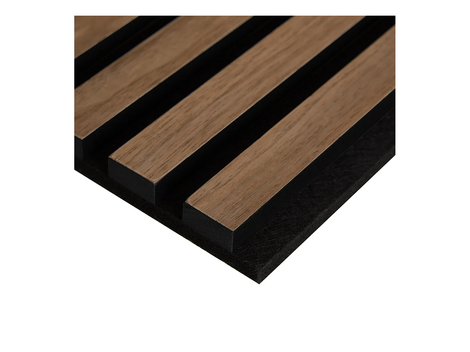 Panneau mural 60x120x2,5 cm panneau acoustique sonore marron