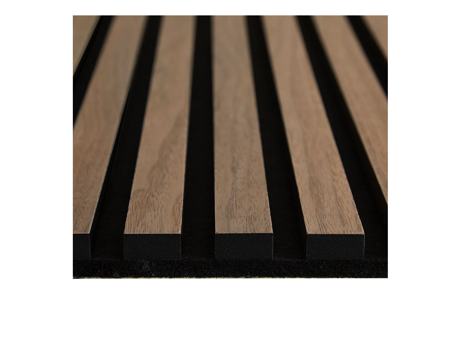 Wandpaneel 60x120x2,5 cm braunes akustisches Schallabsorber-Panel