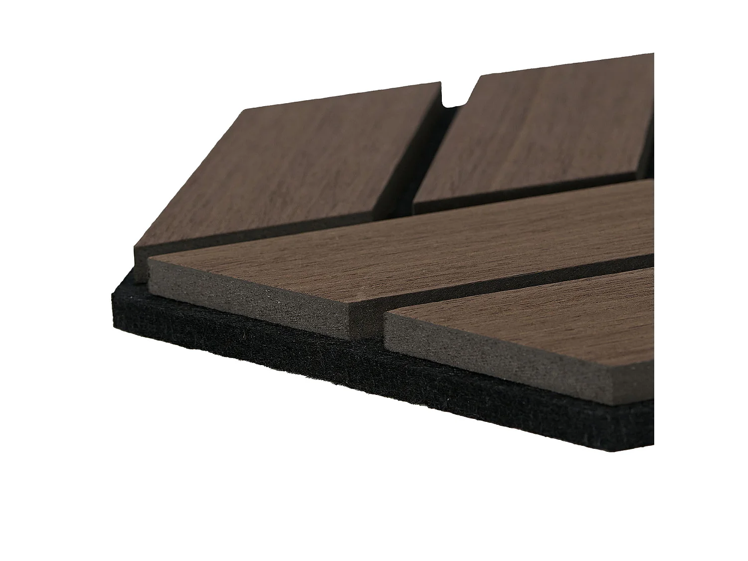 Panneaux Acoustiques 30x26 cm Hexagone Marron en Nid d'abeille