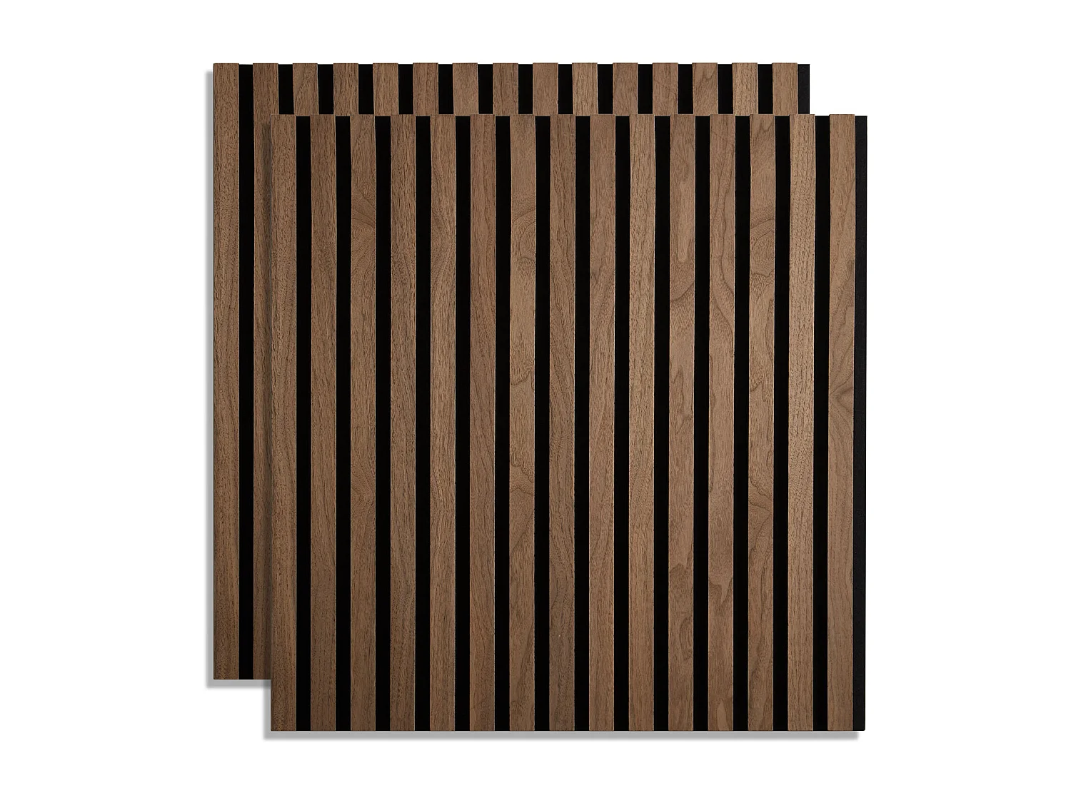 Wandpaneele 60x60 cm Braun