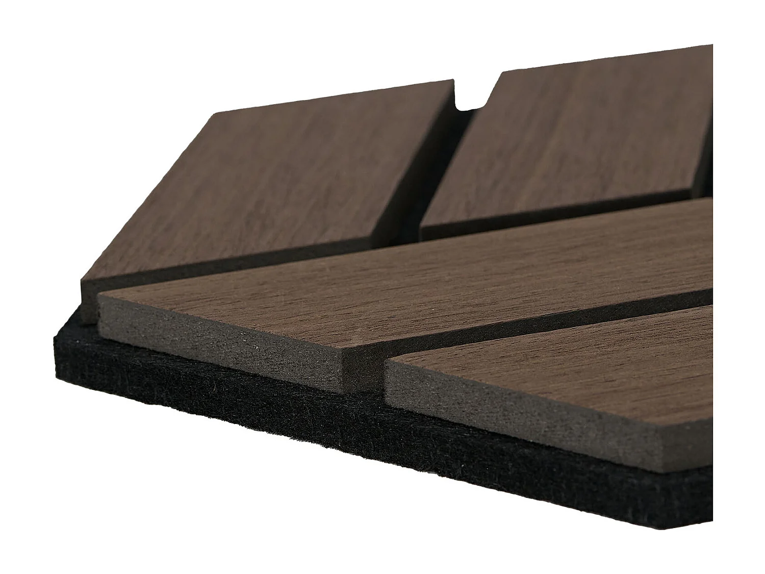 Akustikpaneele 30x26 cm Braun Sechseck Wabenstruktur