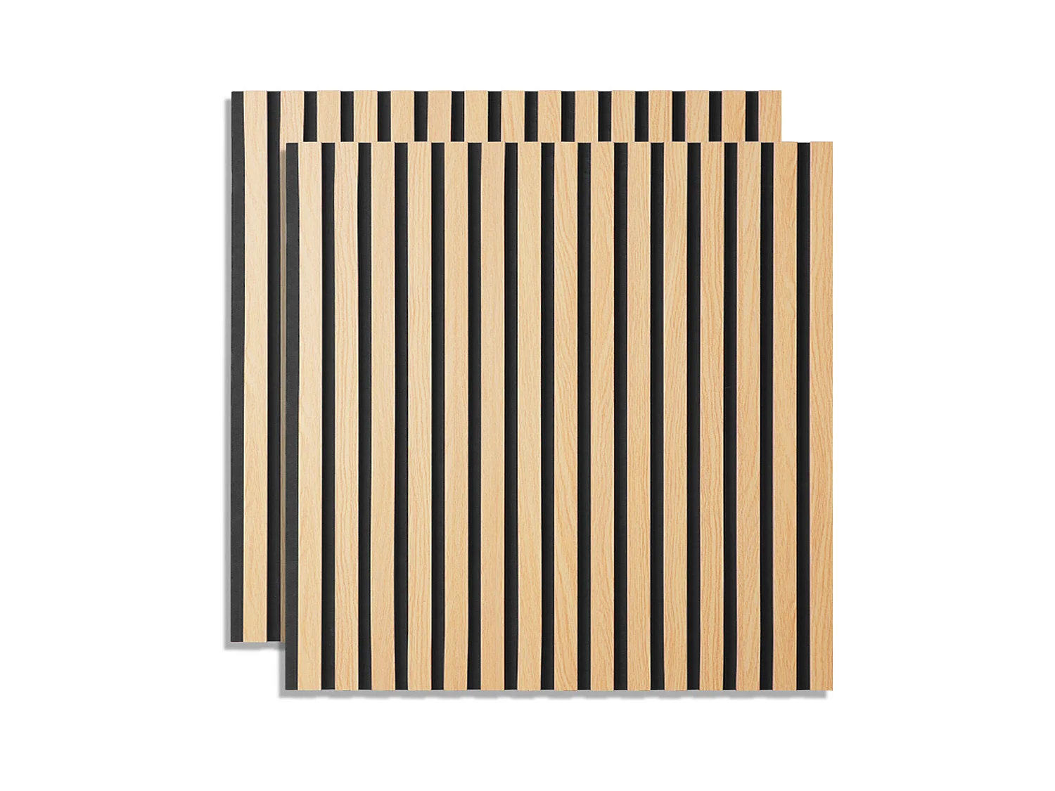 Panneau mural 60x60x2,5 cm panneaux acoustiques naturels pour son