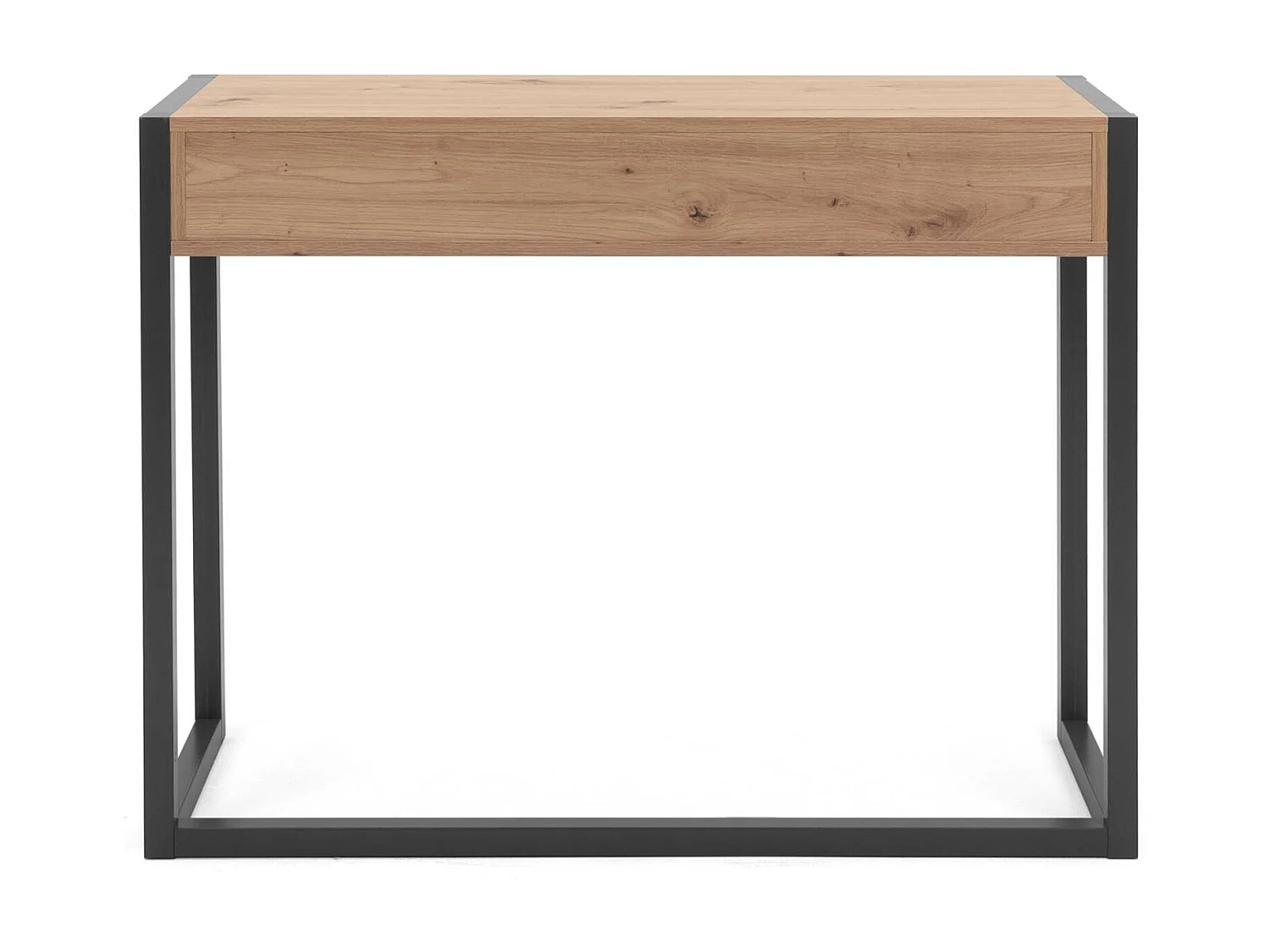 Consoletafel 100x75x35 cm natuurlijk antraciet