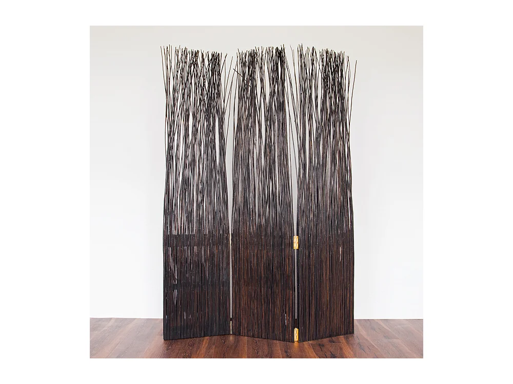 Paravent 120x3x170 cm marron, séparateur de pièce