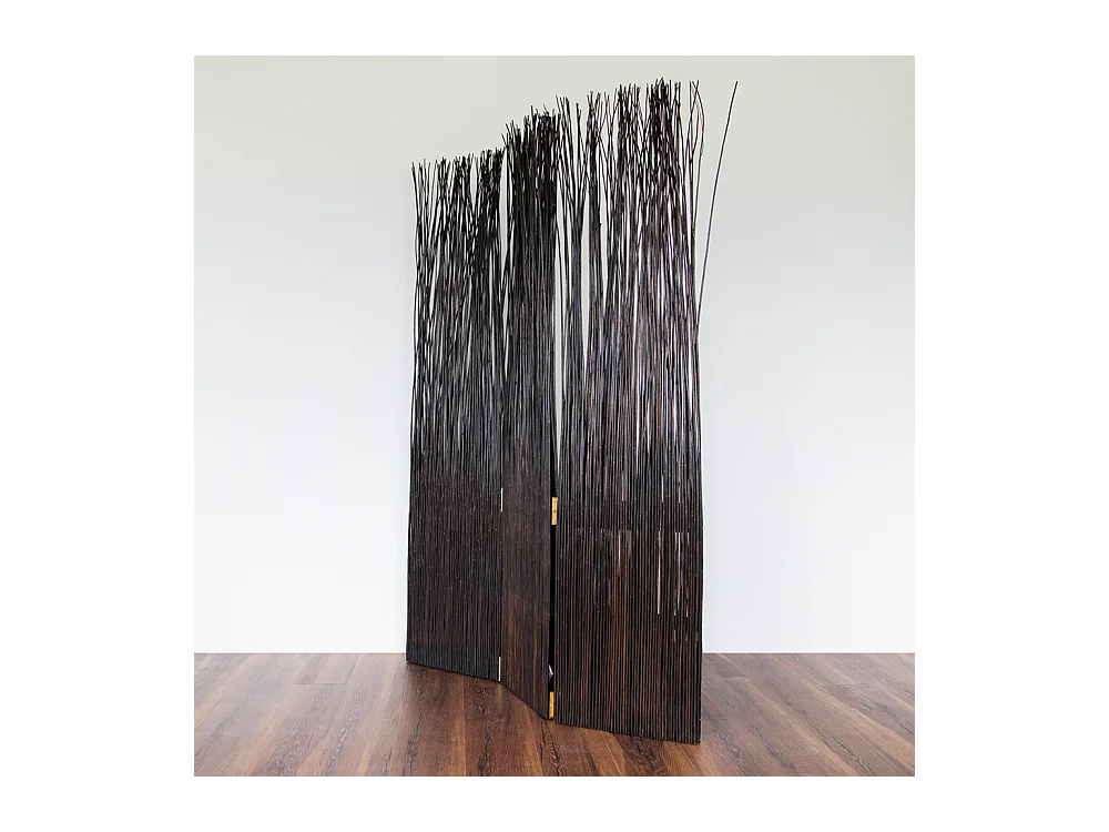 Paravent 120x3x170 cm marron, séparateur de pièce