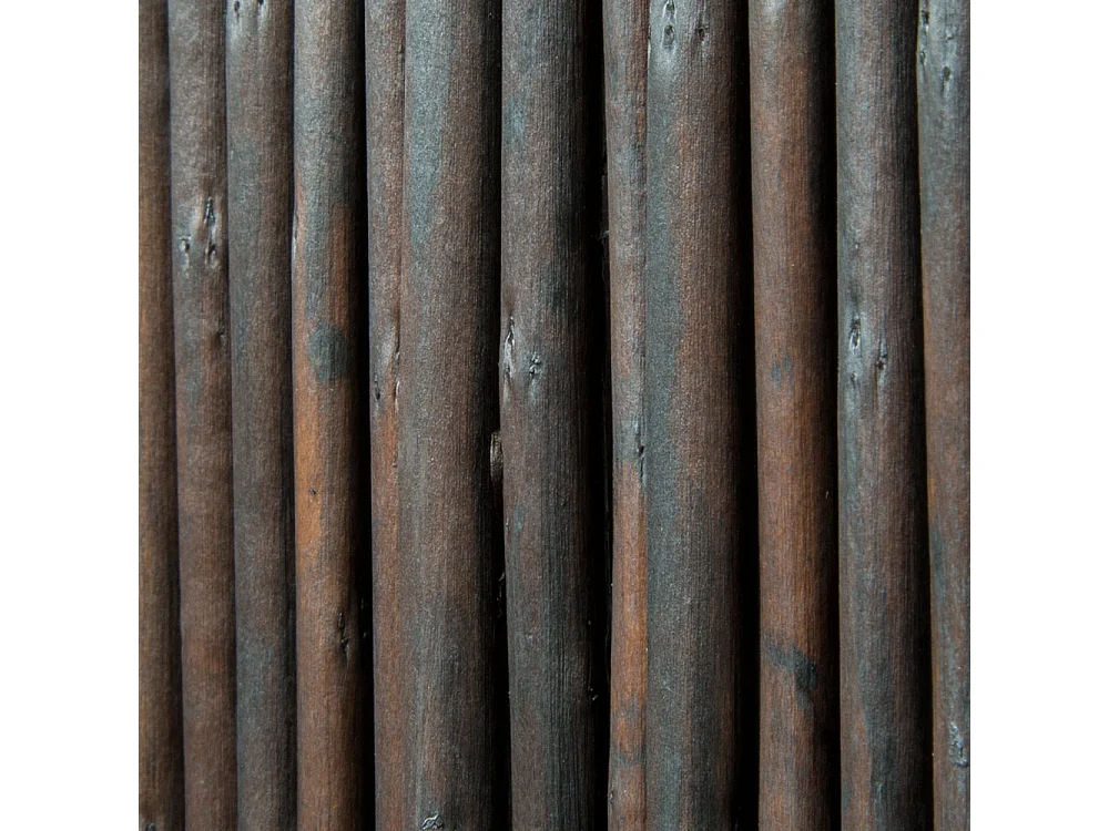 Separador de ambiente 120x3x170 cm marrón Paravent