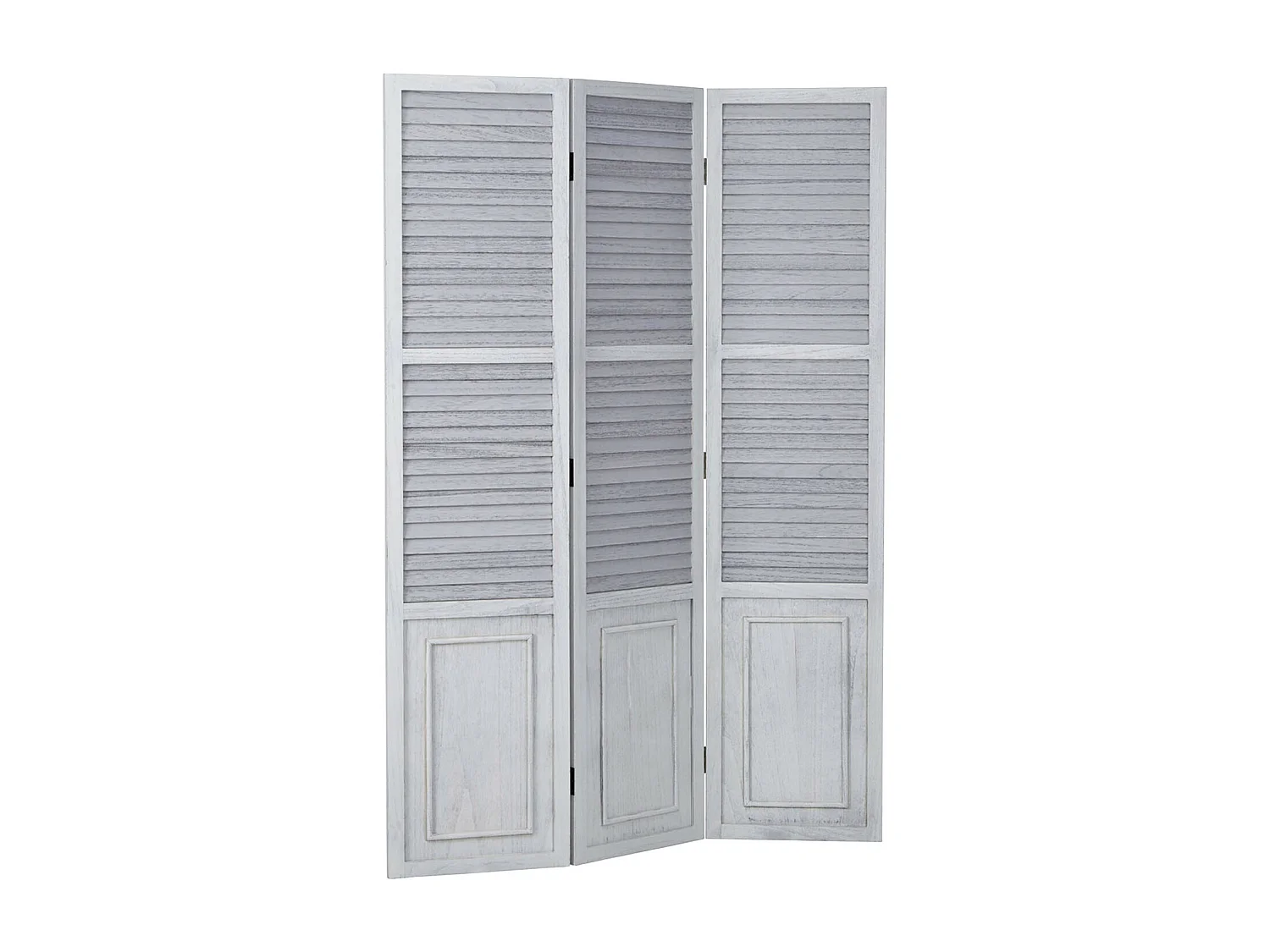 Paravent 170x120x2 cm Gris