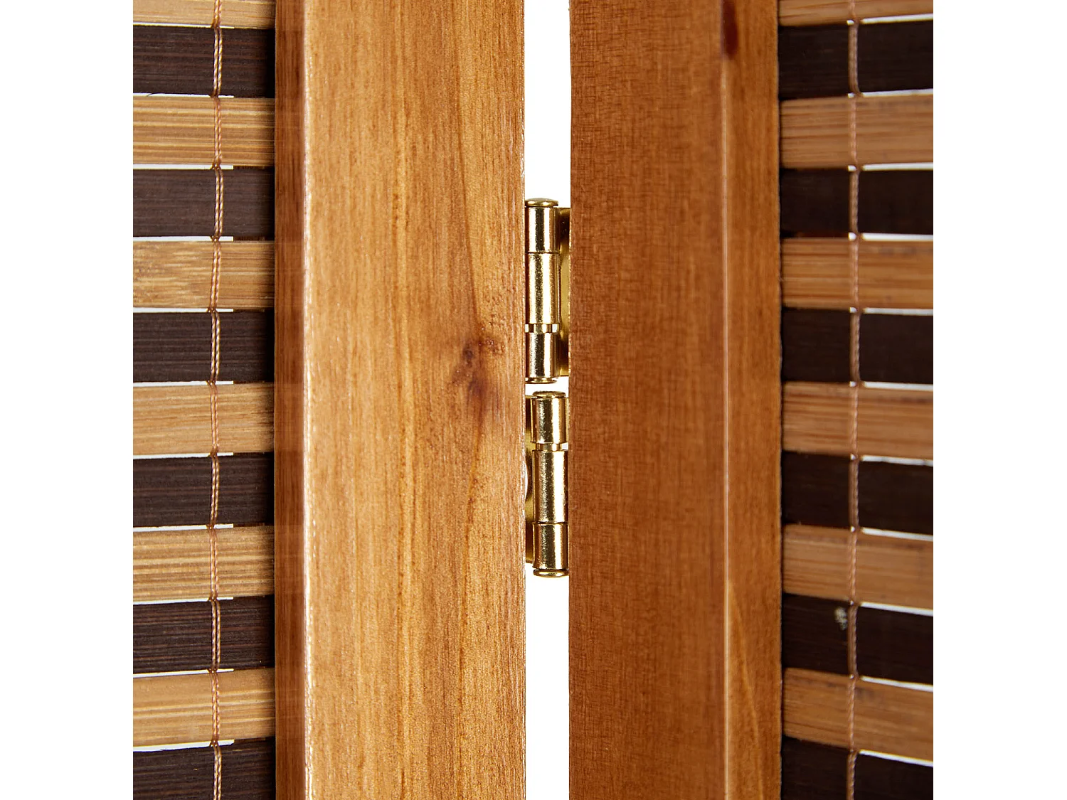 Paravent 160x200x1.8 cm Marron