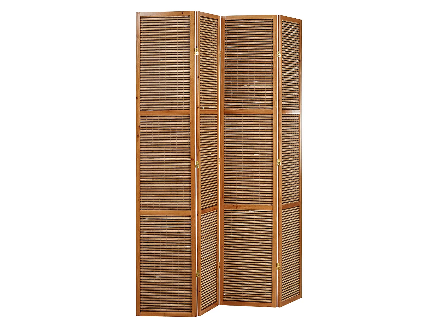Paravent 160x200x1.8 cm Marron