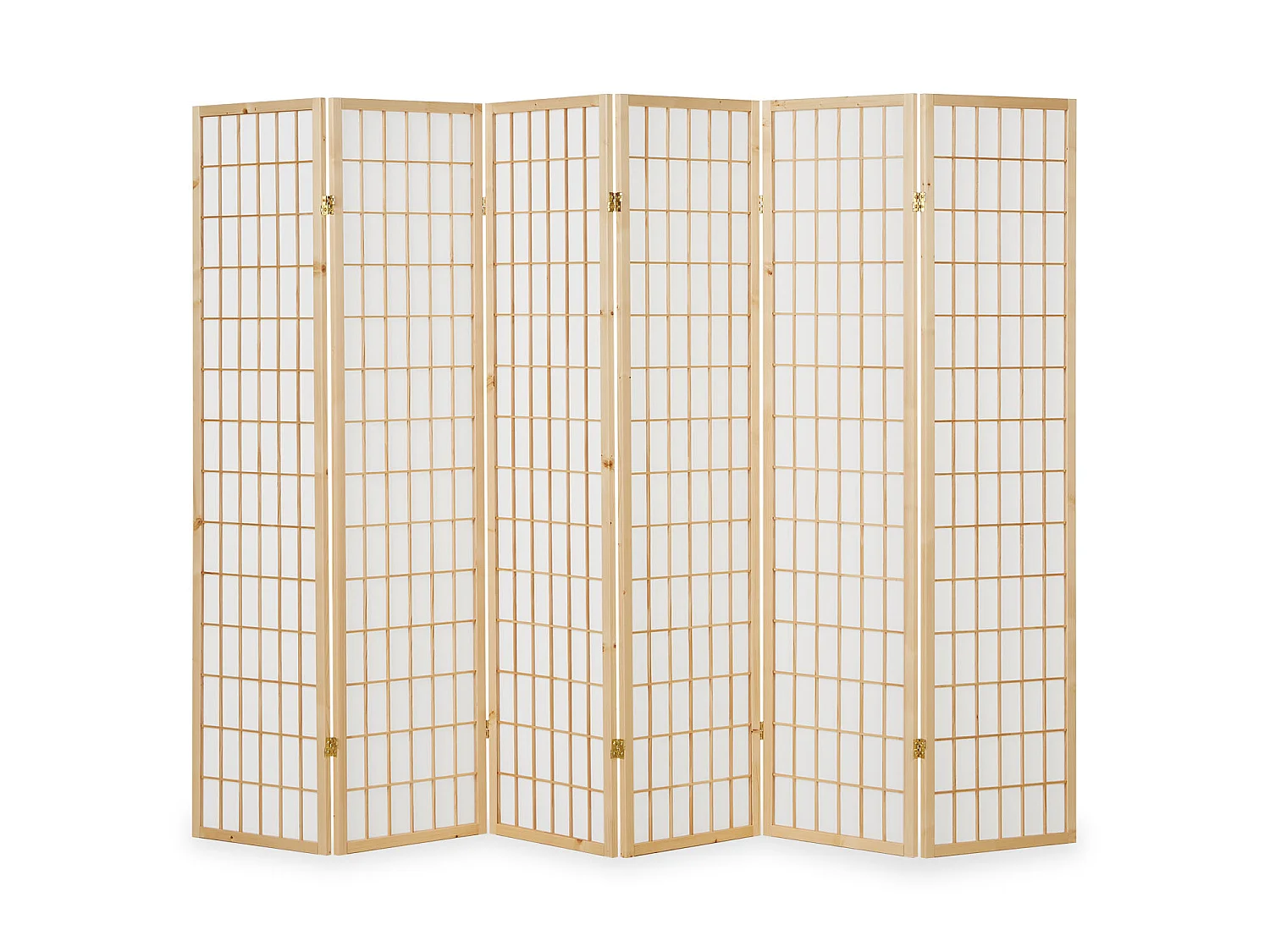 Raumteiler 175x264x2,2 cm hellbraun Shoji