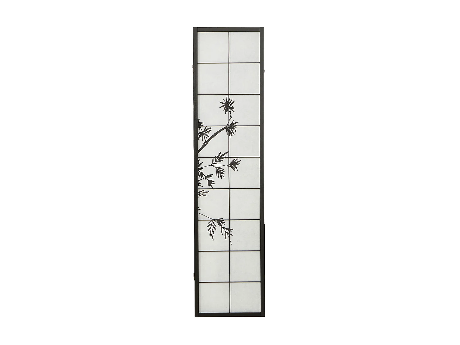Parawan 132x2x179 cm czarny Shoji
