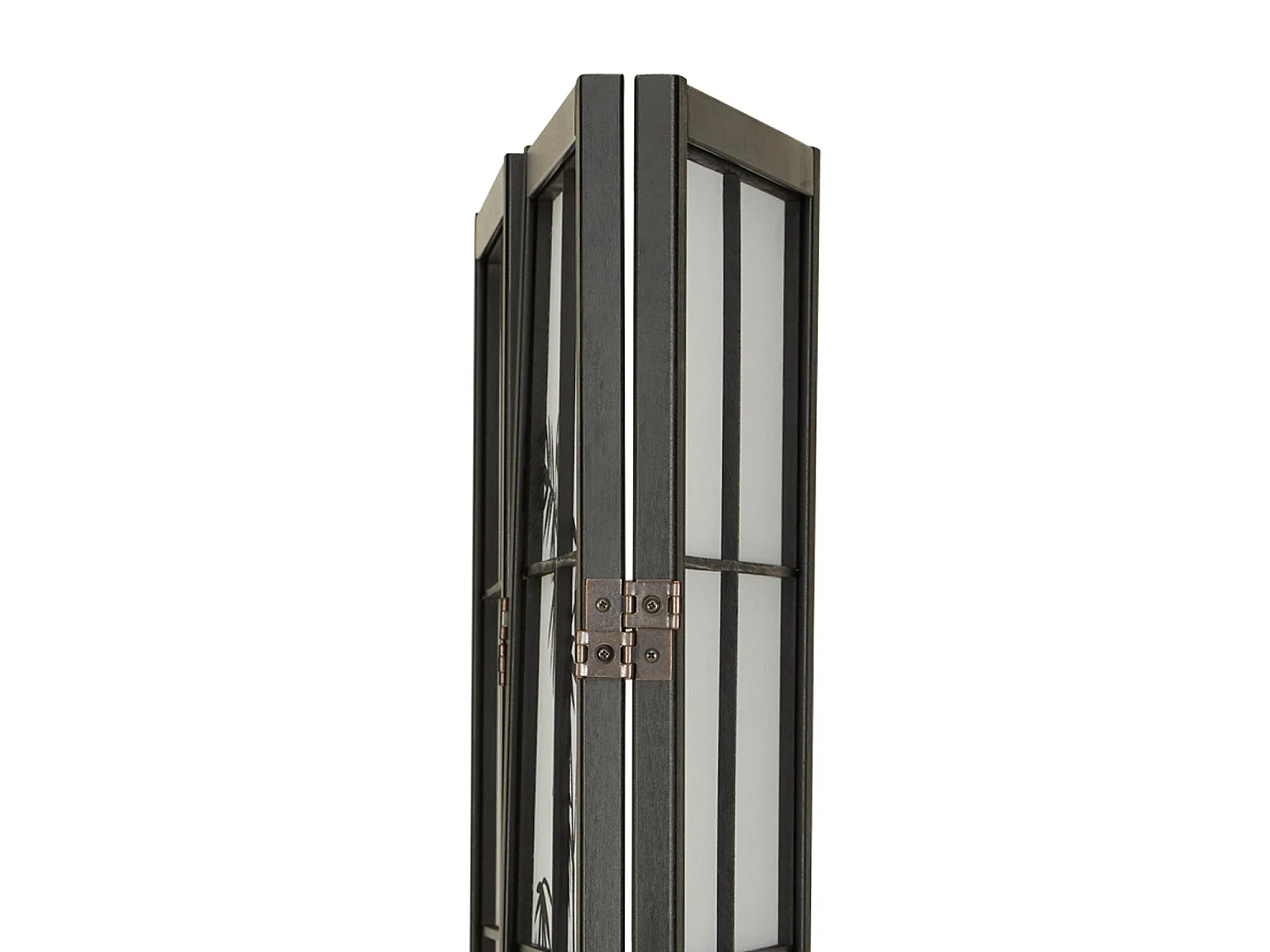 Parawan 132x2x179 cm czarny Shoji