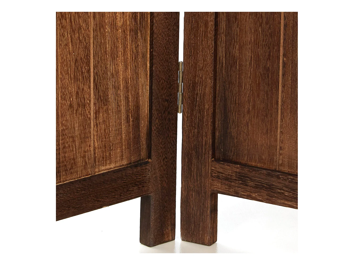 Paravent 120x170x2 cm marron, séparateur de pièce