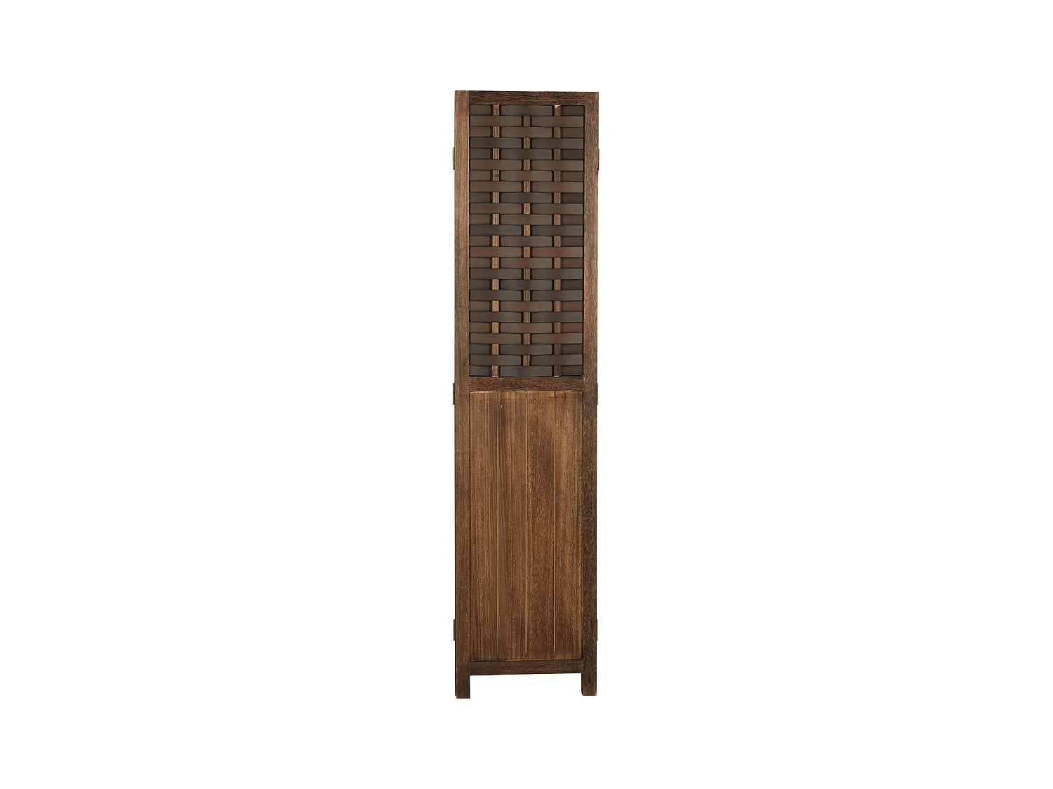 Paravent 120x170x2 cm marron, séparateur de pièce