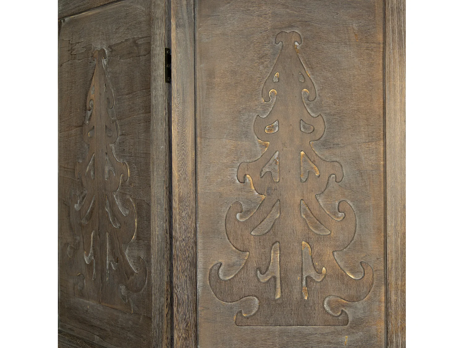 Separador de ambiente 170x160x2 cm Marrón