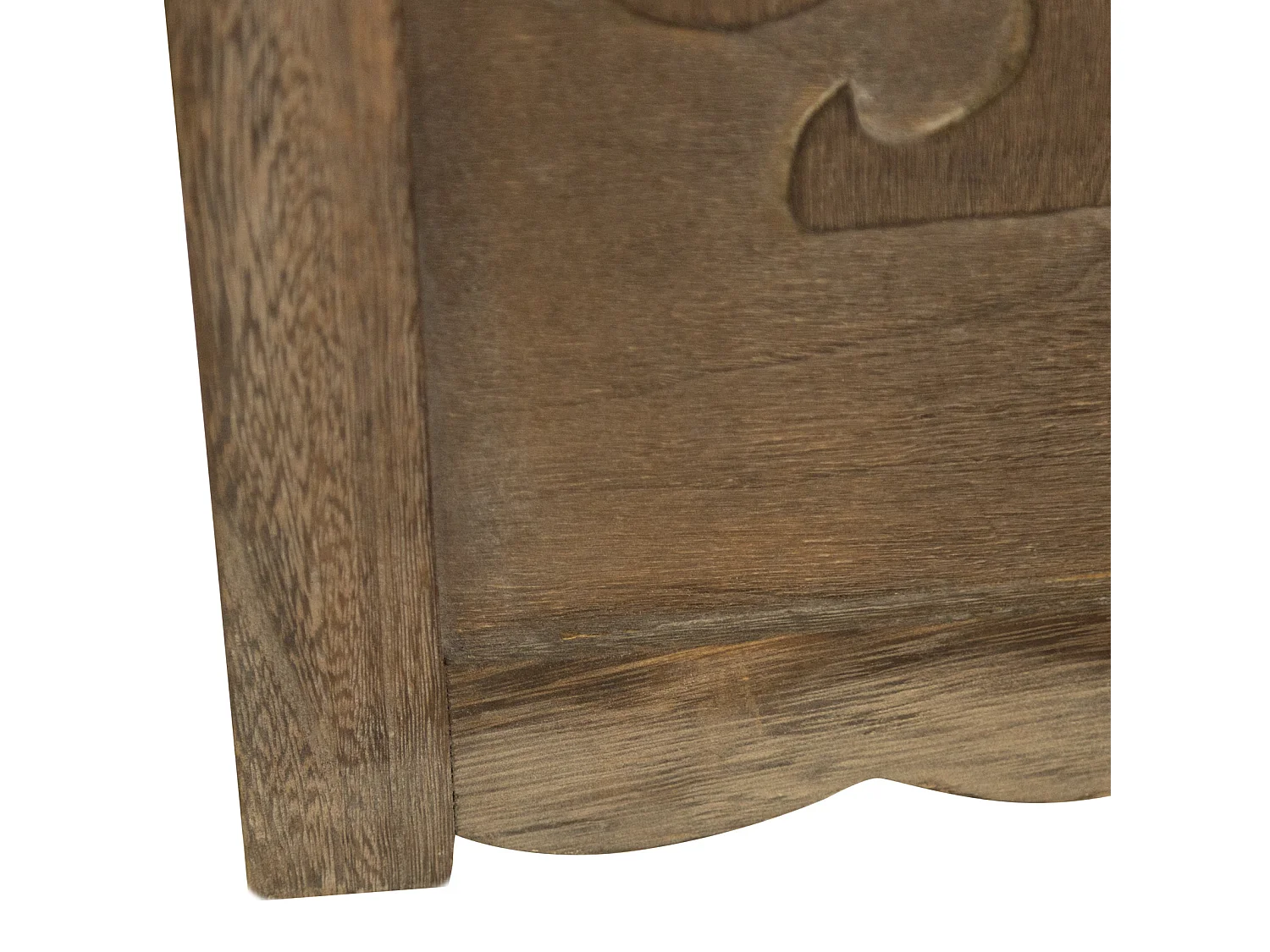 Separador de ambiente 170x160x2 cm Marrón