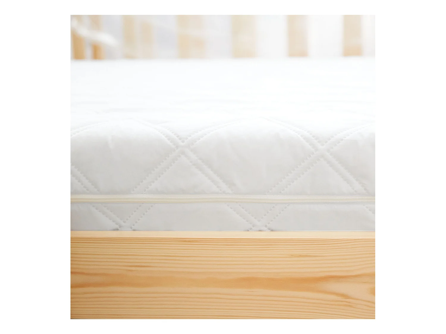 Matelas enfant 80x160x12 cm mousse blanche