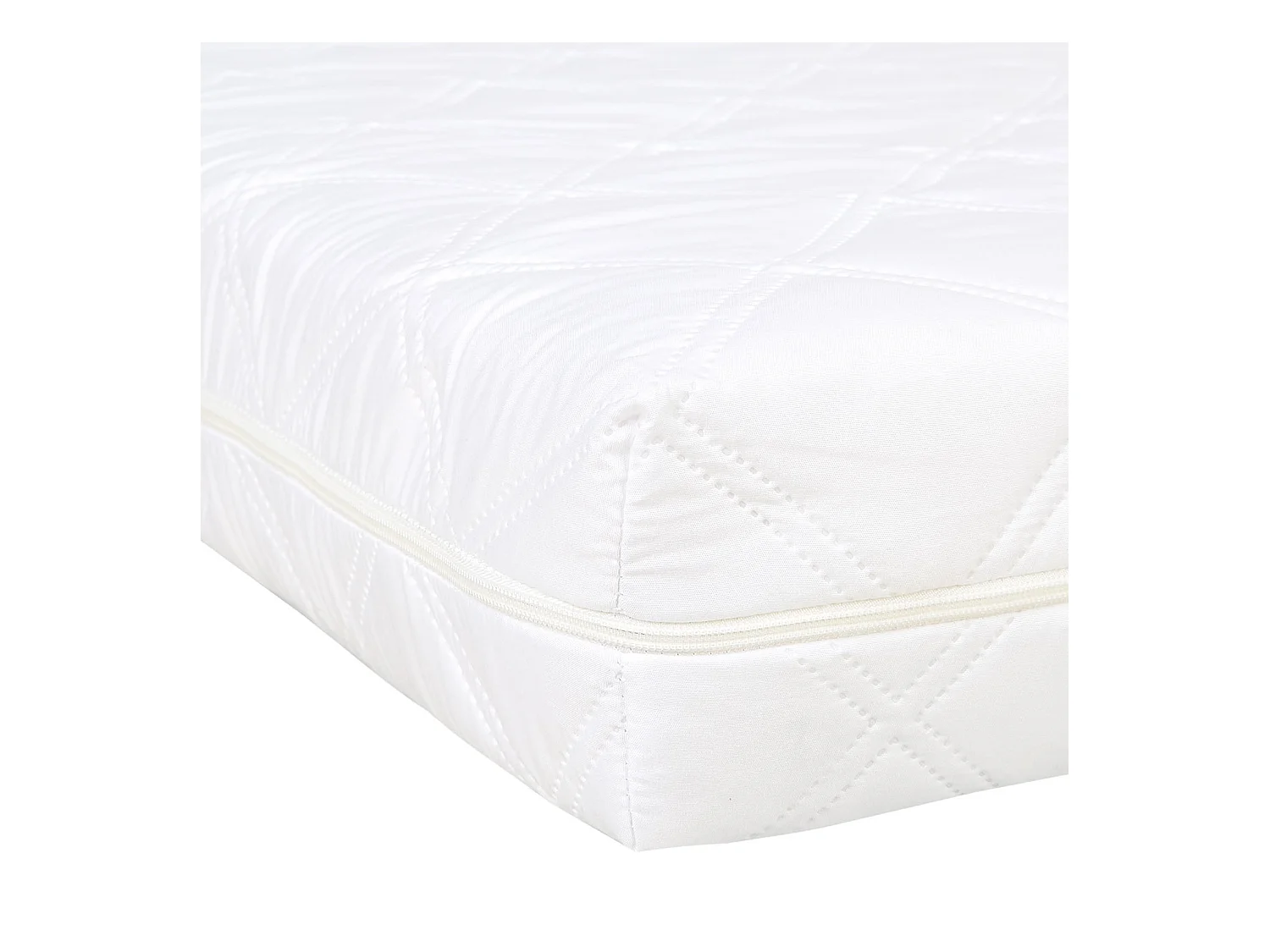 Matelas enfant 80x160x12 cm mousse blanche