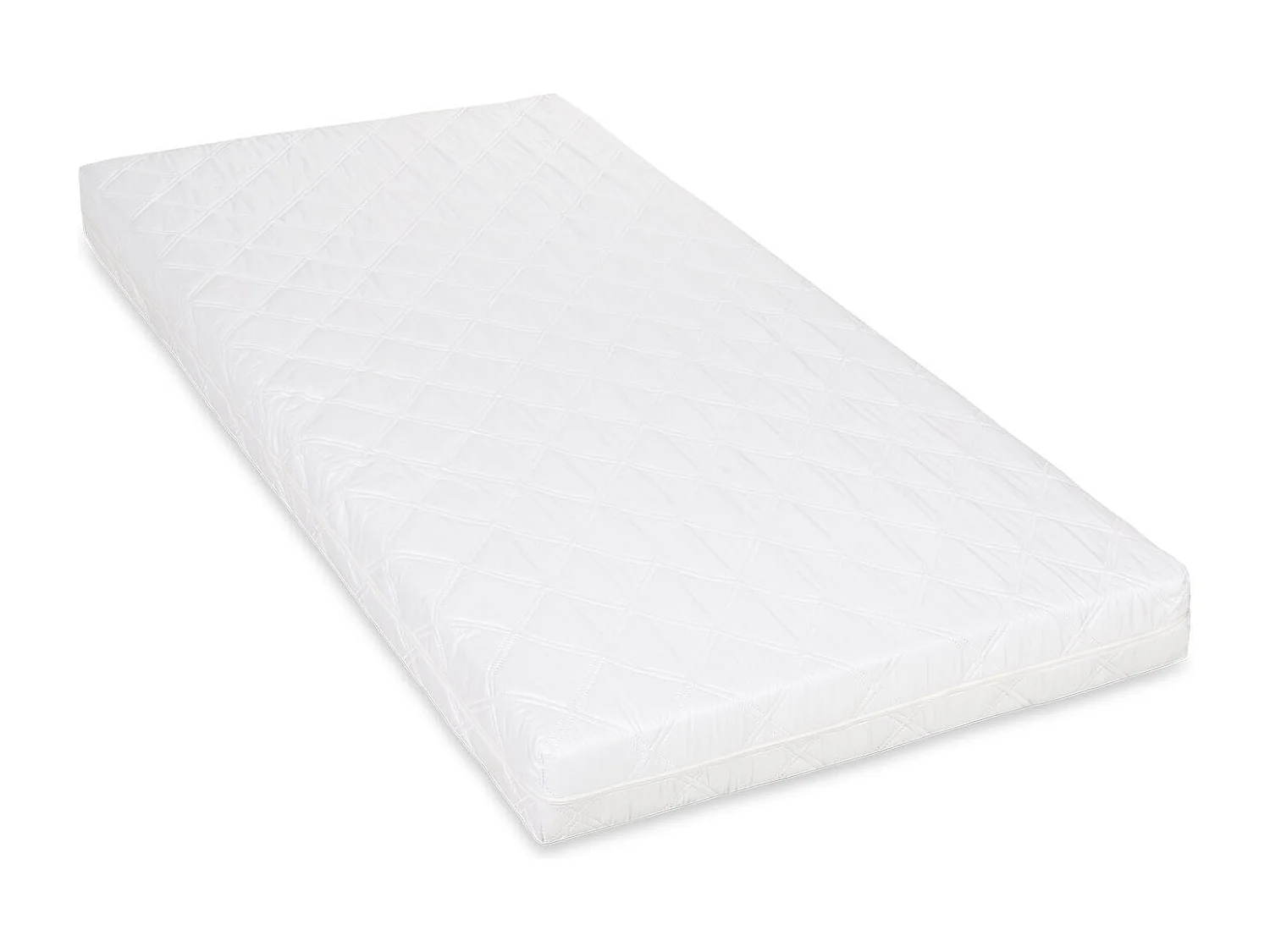 Kindermatratze 80x160x12 cm weiße Schaumstoffmatratze
