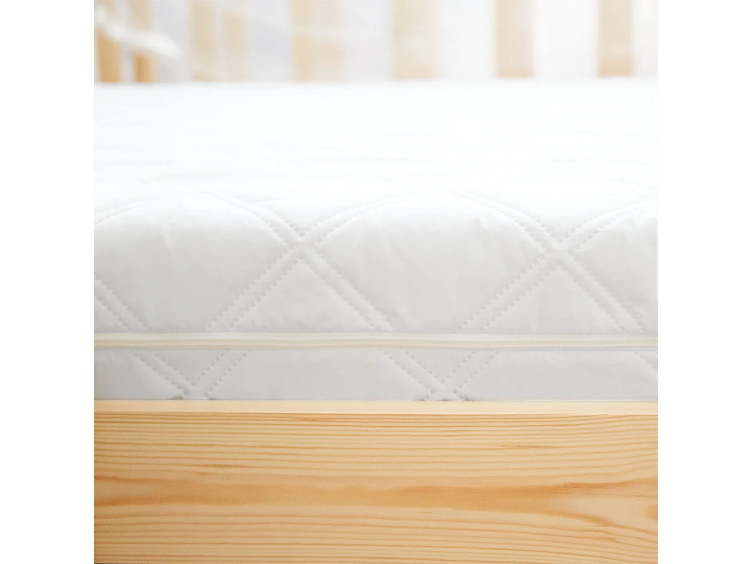 Kindermatratze 80x160x12 cm weiße Schaumstoffmatratze