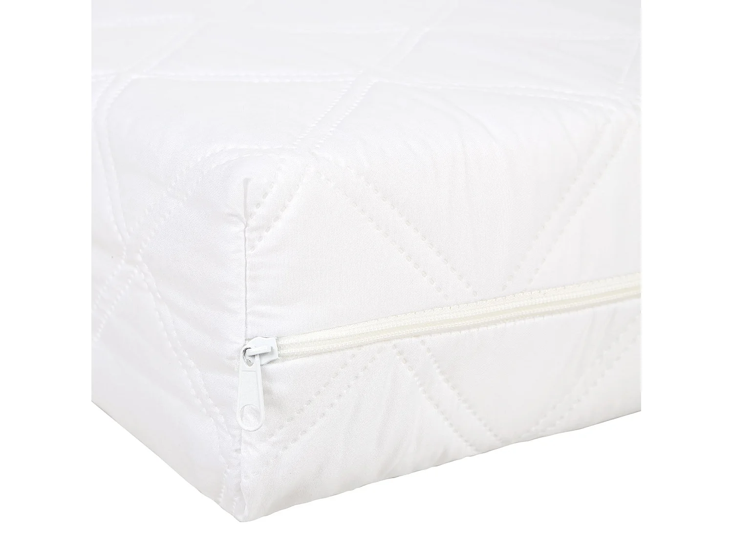 Kindermatratze 80x160x12 cm weiße Schaumstoffmatratze