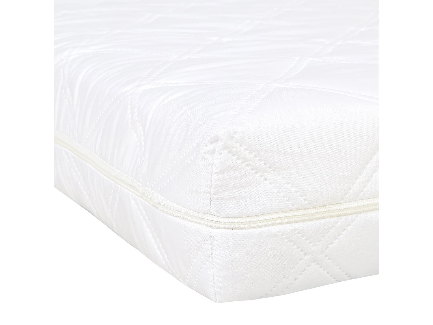 Kindermatratze 80x160x12 cm weiße Schaumstoffmatratze