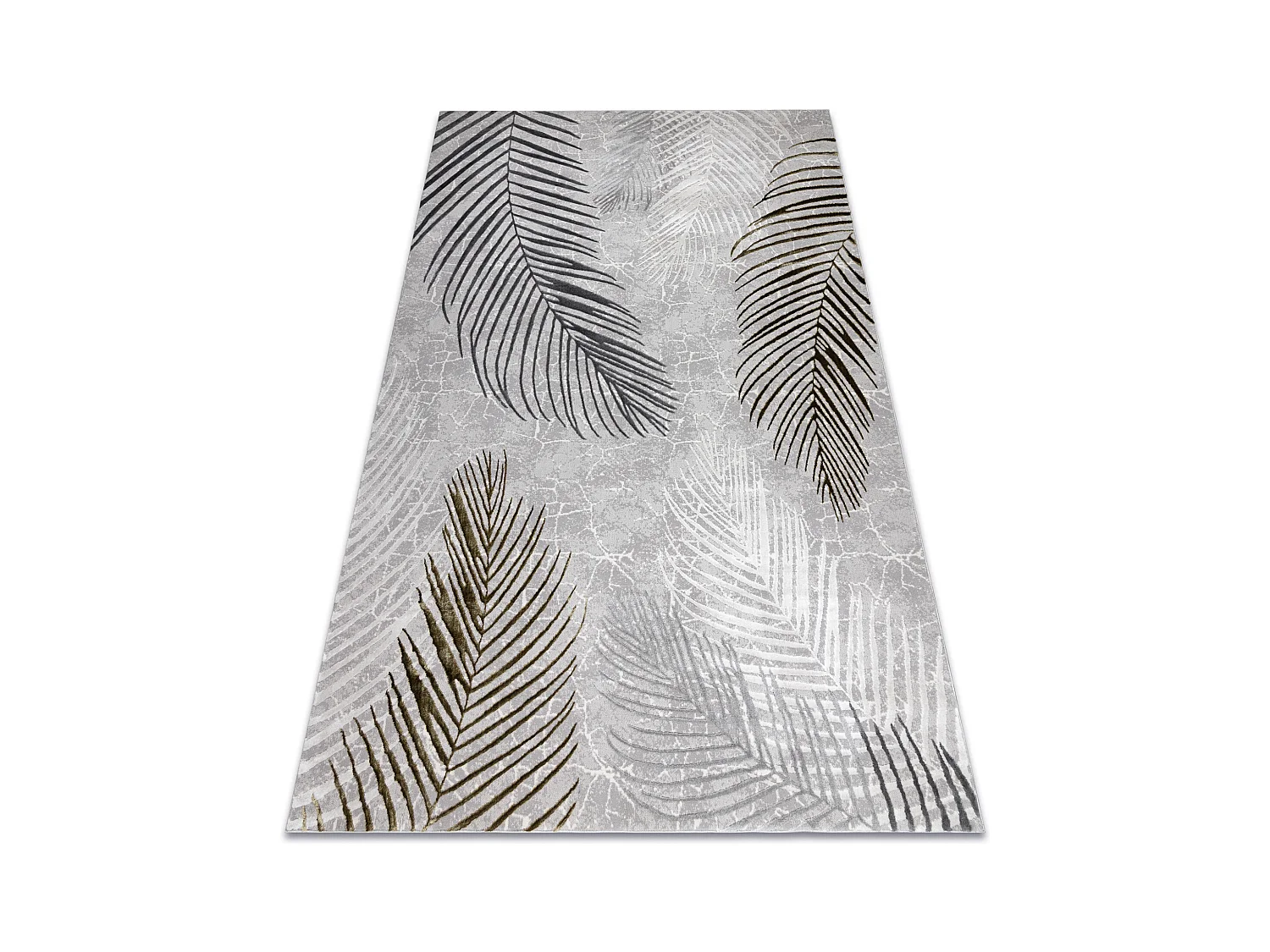 Tapis ALLURE 8752 Feuilles de palmier - Structurel, élégant, glamour 80x150 cm