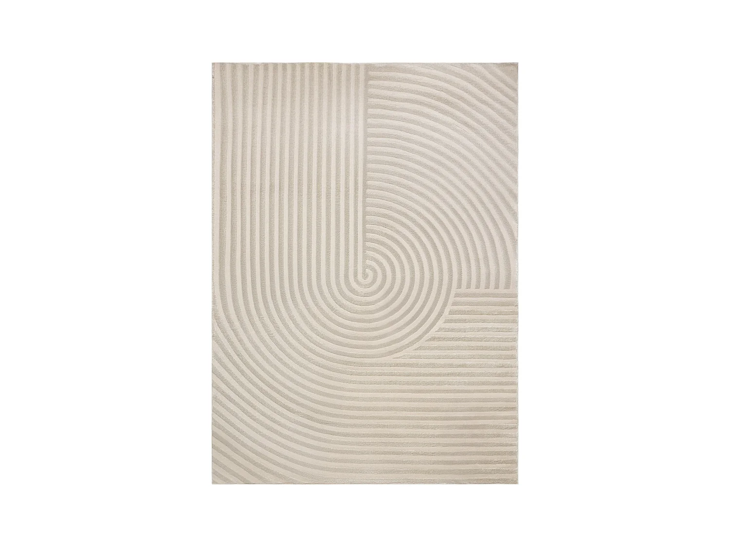 Tapijt BALANCE 1921 taupe - Geometrisch, structureel, glamour 160x220 cm