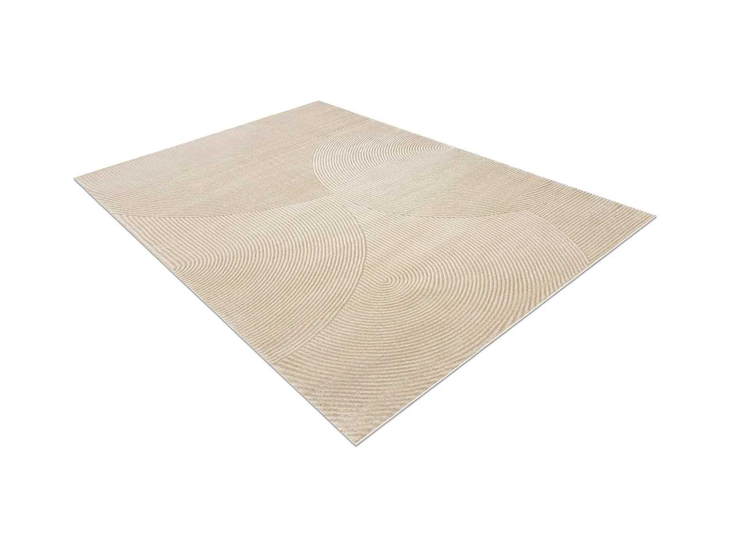 Tapis BALANCE 0194 taupe - Géométrique, structurel, glamour 180x270 cm