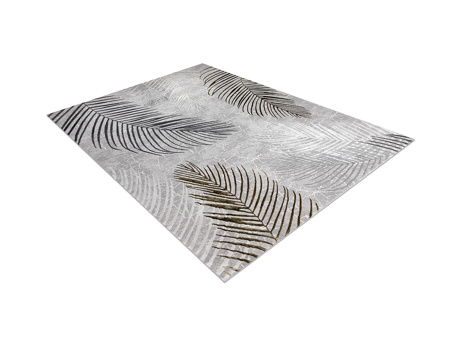 Tapis ALLURE 8752 Feuilles de palmier - Structurel, élégant, glamour 180x270 cm