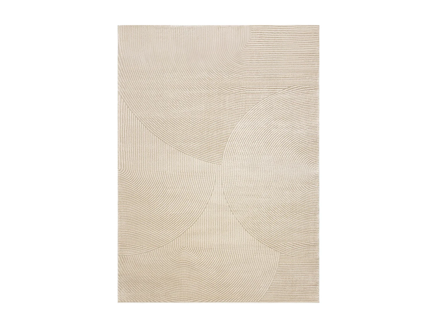 Teppich BALANCE 0194 taupe - Geometrisch, strukturell, glamour 160x220 cm